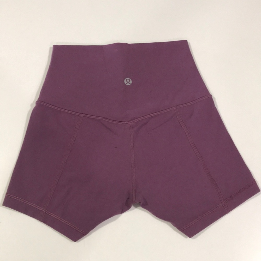 Lilac/Purple lululemon active shorts